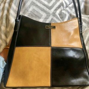 Vintage Kate Spade Patchwork Leather shoulder Bag